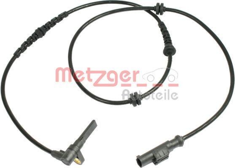 METZGER 0900888 Sensor, Raddrehzahl f&uuml;r CITROEN/FIAT/PEUGEOT VA links/rechts