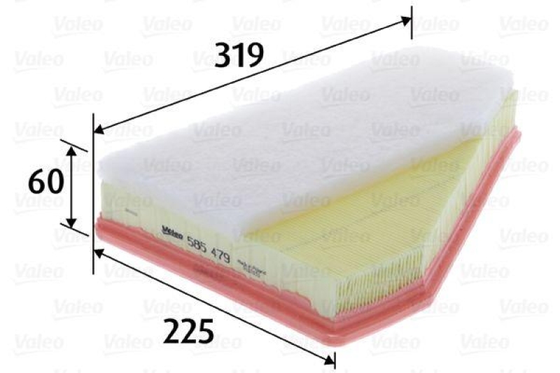 VALEO 585479 Luftfilter