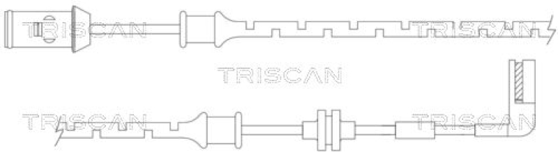 TRISCAN 8115 24015 Warnkontakt für Opel