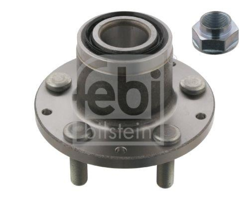 FEBI BILSTEIN 31825 Radlagersatz mit Radnabe und Achsmutter für SUBARU