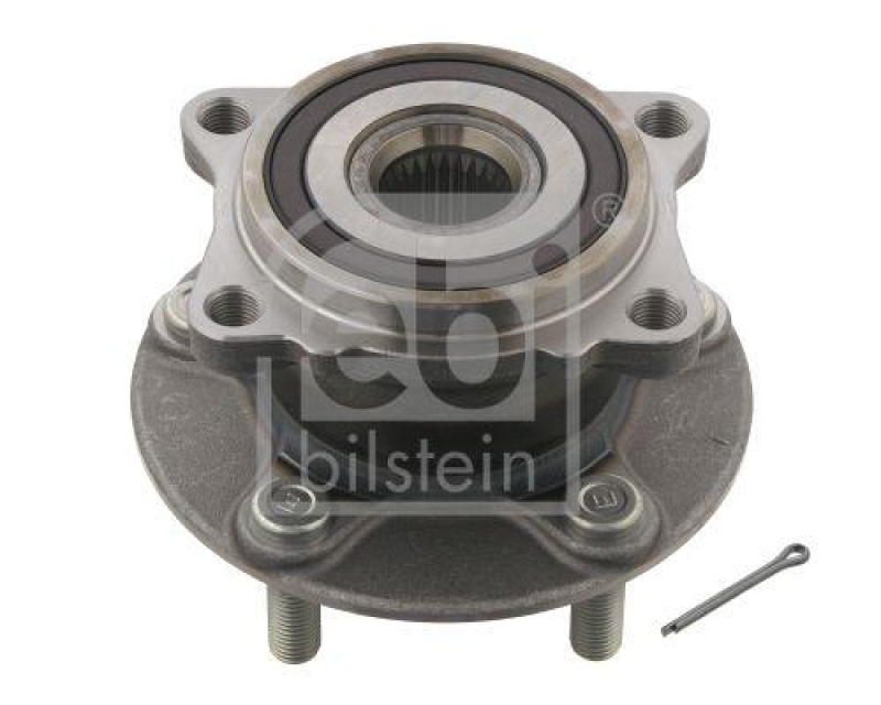 FEBI BILSTEIN 31826 Radlagersatz mit Radnabe und ABS-Impulsring f&uuml;r MITSUBISHI