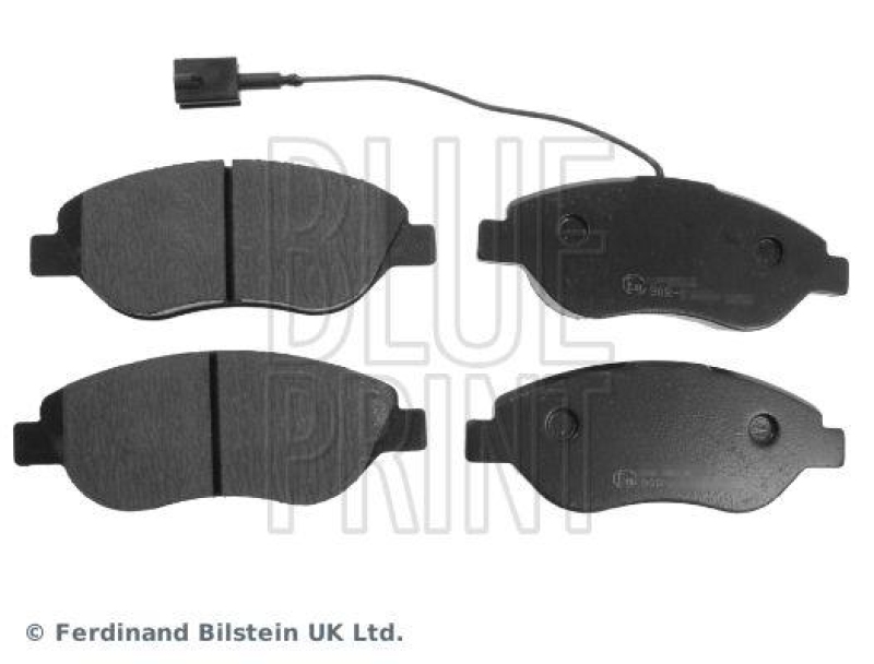 BLUE PRINT ADL144203 Bremsbelagsatz mit Schrauben f&uuml;r Fiat PKW