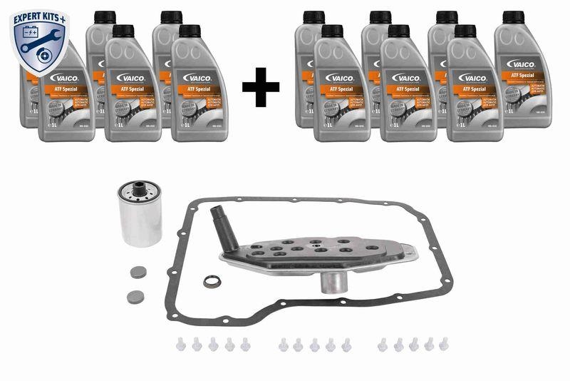 VAICO V33-0525-xxL Teilesatz, Automatikgetriebe-Ölwechsel 5-Gang (45Rfe, 55Rfe) für CHRYSLER