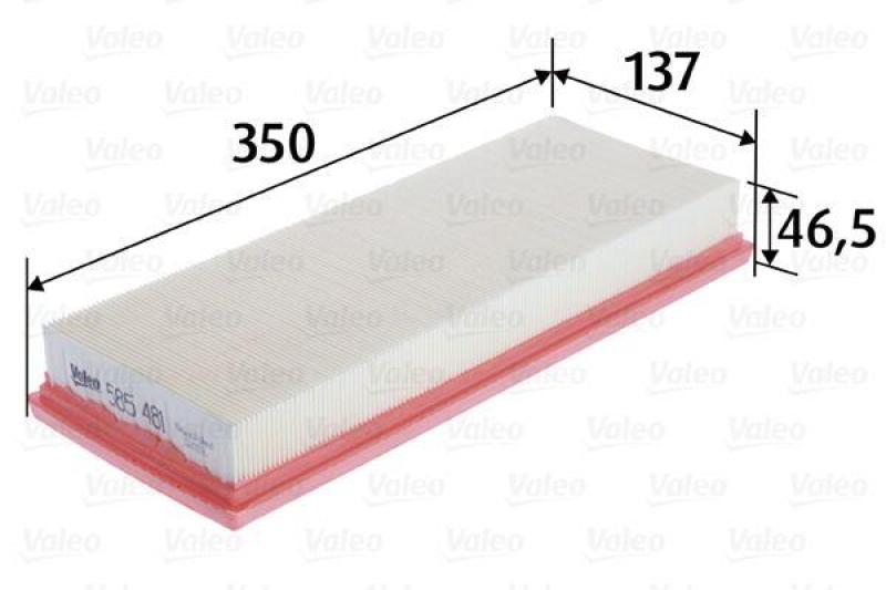 VALEO 585481 Luftfilter