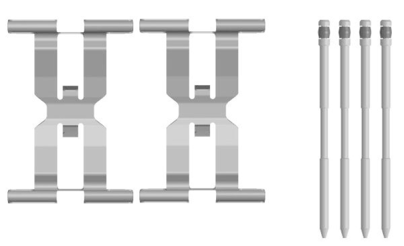 HELLA 8DZ 355 207-021 Zubehörsatz, Scheibenbrem