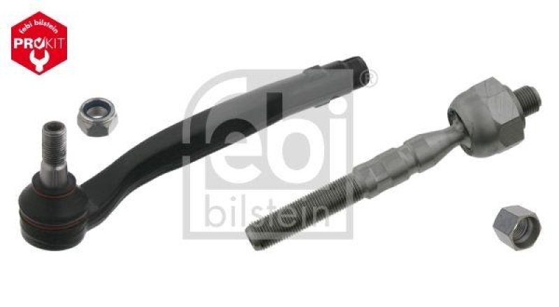 FEBI BILSTEIN 39503 Spurstange mit Endstück, Mutter und Sicherungsmutter für Mercedes-Benz