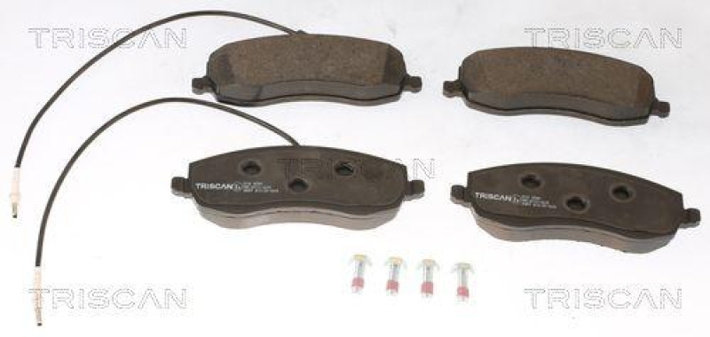 TRISCAN 8110 25001 Bremsbelag Hinten für Renault Clio Sport, R19