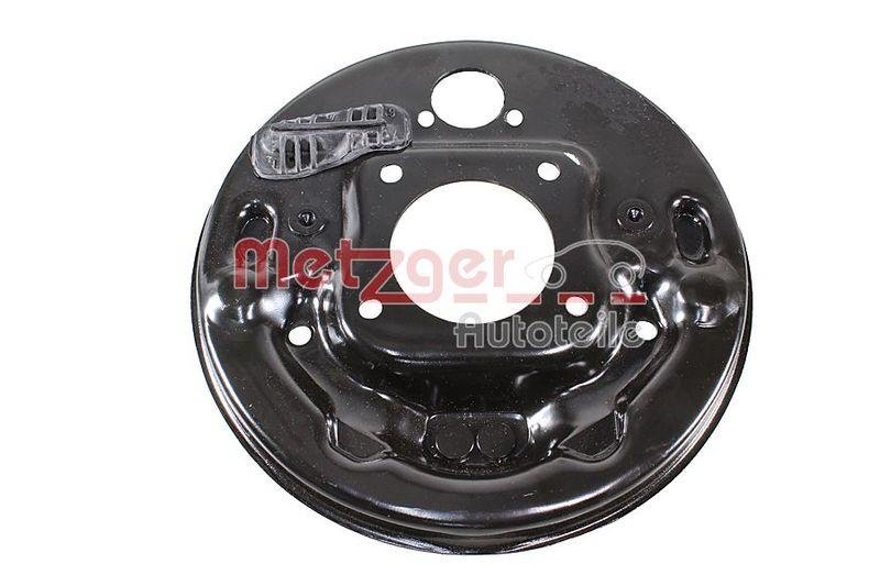 METZGER 6117097 Bremsträgerplatte für FIAT HA links