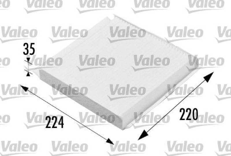 VALEO 698657 Innenraumluftfilter