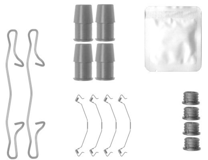 HELLA 8DZ 355 207-071 Zubehörsatz, Scheibenbrem