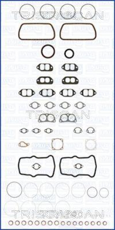 TRISCAN 599-8542 Dichtungssatz Komplett für Volkswagen