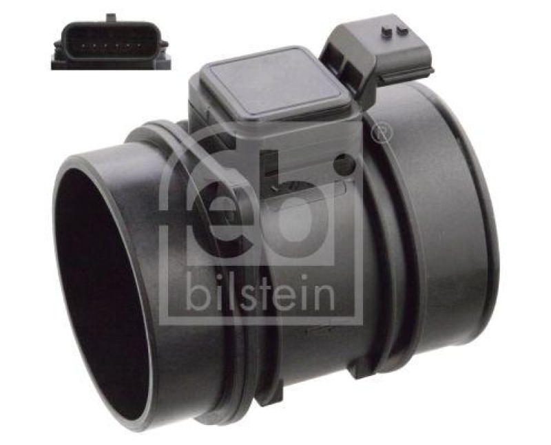 FEBI BILSTEIN 106069 Luftmassenmesser mit Gehäuse für Renault