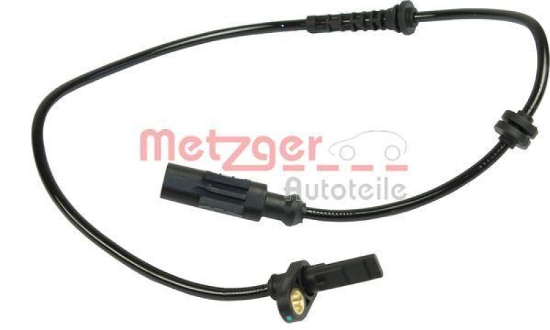 METZGER 0900898 Sensor, Raddrehzahl f&uuml;r FIAT/OPEL HA links/rechts