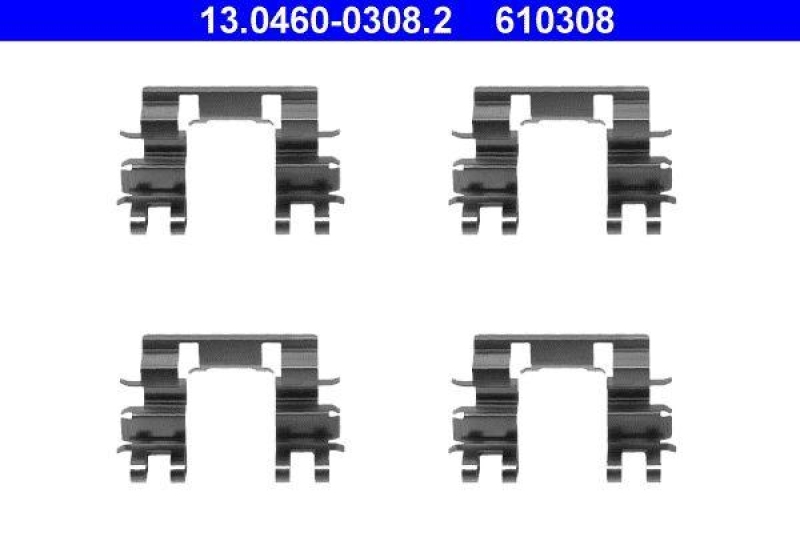 ATE 13.0460-0308.2 Belagsatz Zubehör