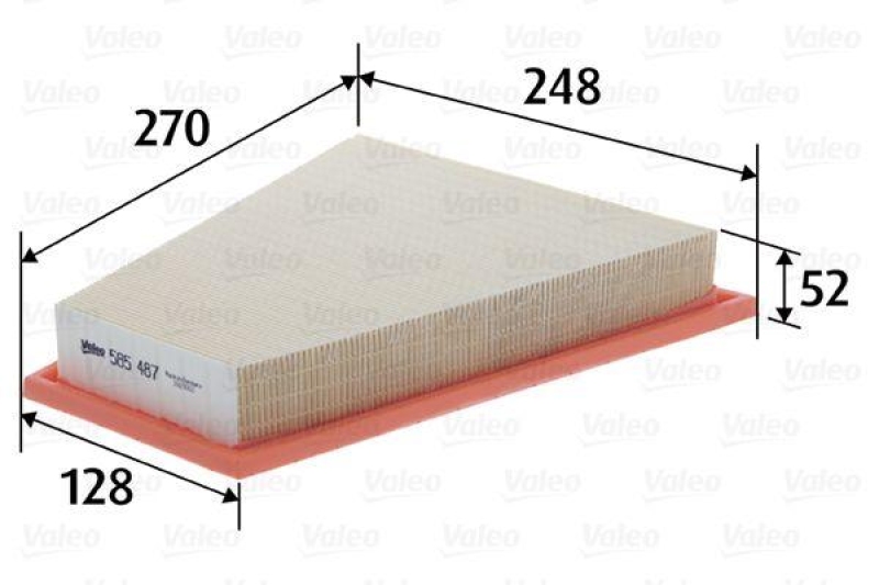 VALEO 585487 Luftfilter