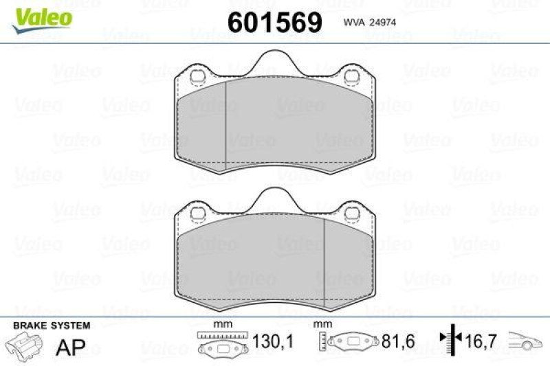 VALEO 601569 SBB-Satz PREMIUM