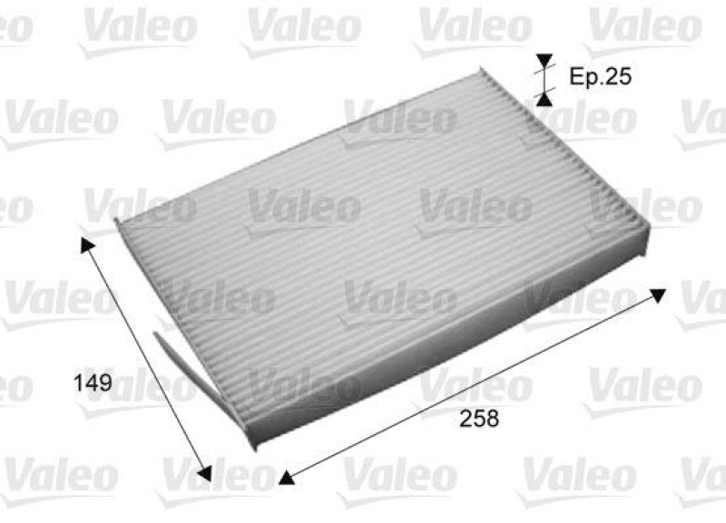 VALEO 715709 Innenraumluftfilter