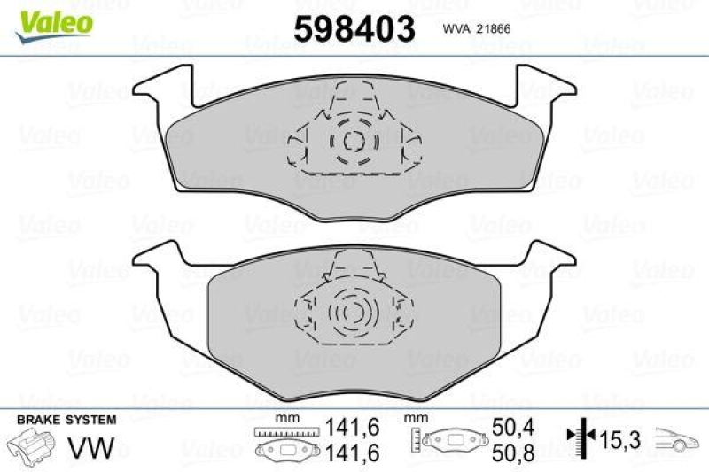 VALEO 598403 SBB-Satz PREMIUM