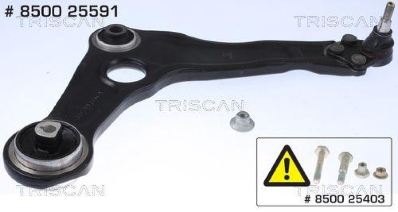 TRISCAN 8500 25591 Querlenker für Renault