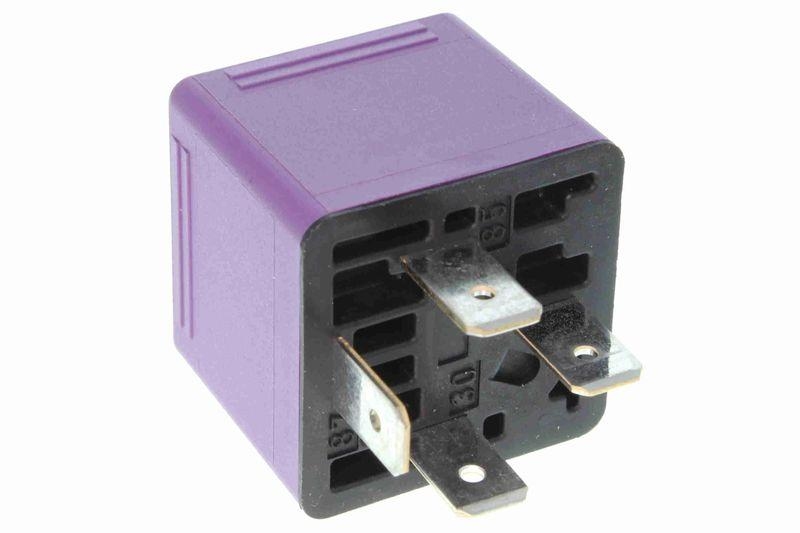 VEMO V40-71-0003 Relais, Kraftstoffpumpe 12V, 4 Pins, 30A, schwarz für OPEL