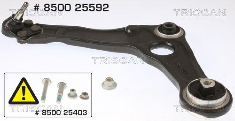 TRISCAN 8500 25592 Querlenker für Renault