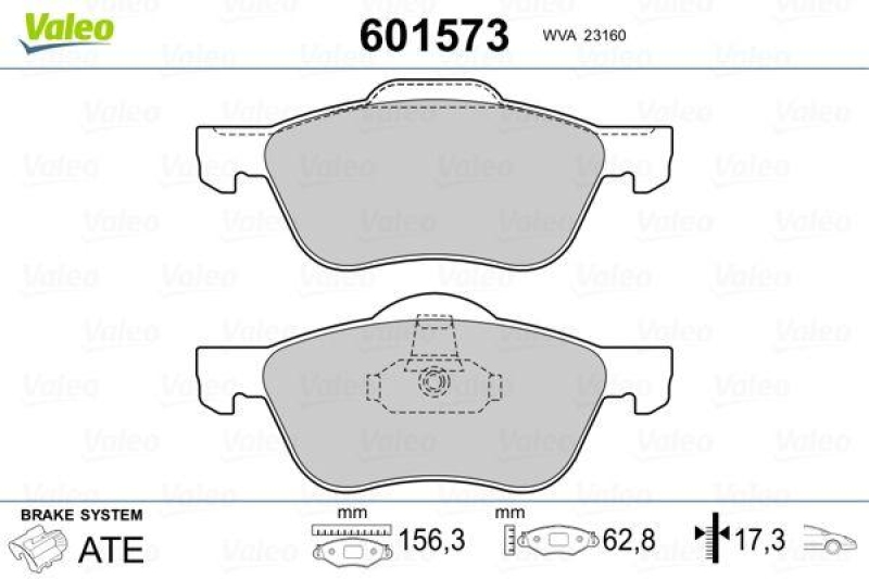 VALEO 601573 SBB-Satz PREMIUM