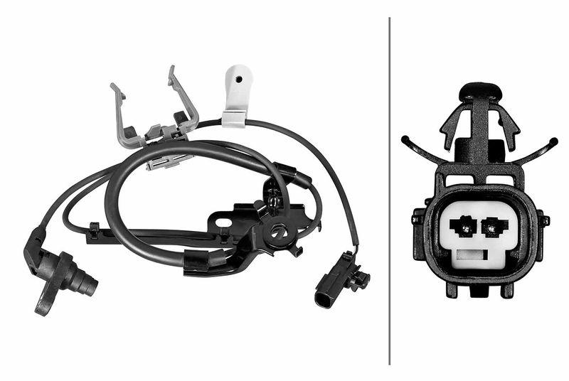 HELLA 6PU 358 219-111 Sensor, Raddrehzahl