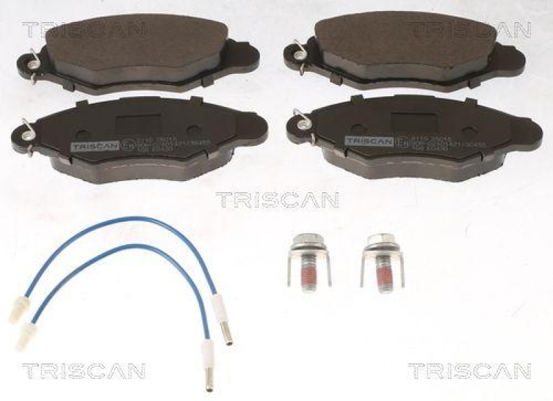 TRISCAN 8110 25015 Bremsbelag Vorne für Renault Kangoo