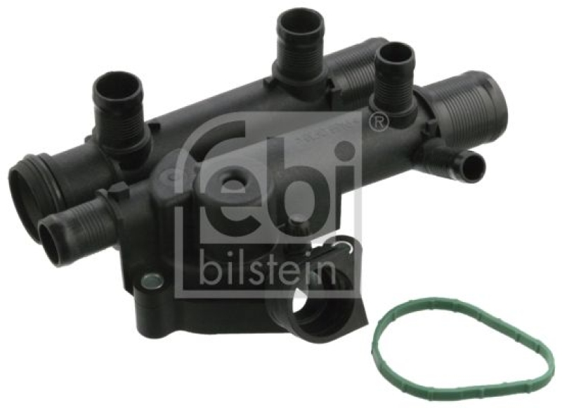 FEBI BILSTEIN 106074 Thermostat mit Gehäuse und Dichtung für Renault