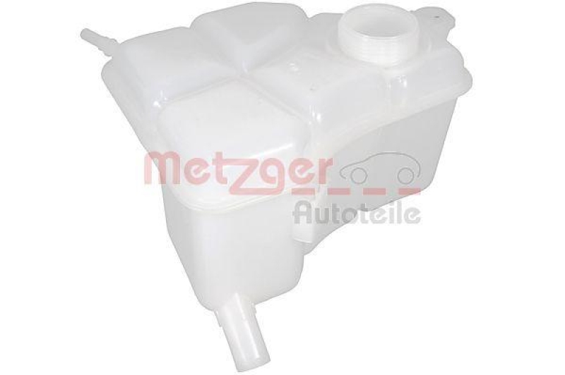 METZGER 2140257 Ausgleichsbehälter, Kühlmittel für FORD