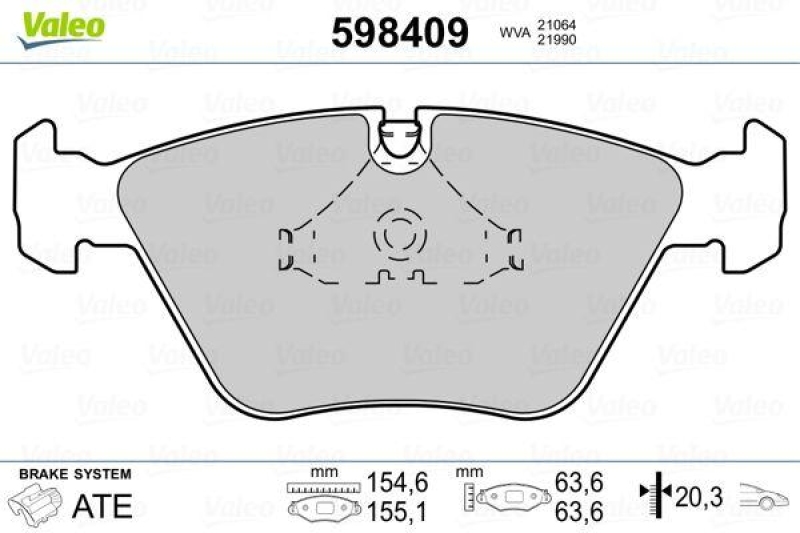 VALEO 598409 SBB-Satz PREMIUM