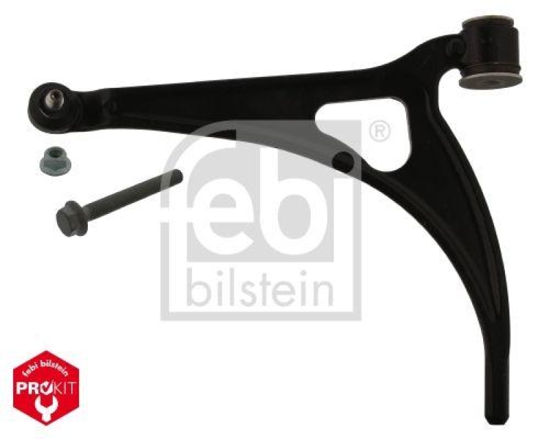 FEBI BILSTEIN 39644 Querlenker mit Lager, Gelenk, Befestigungsschraube und Sicherungsmutter für VW-Audi