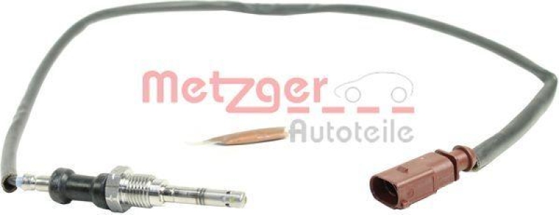 METZGER 0894772 Sensor, Abgastemperatur für VW / GESCHLOSSENE SENSORBAUART