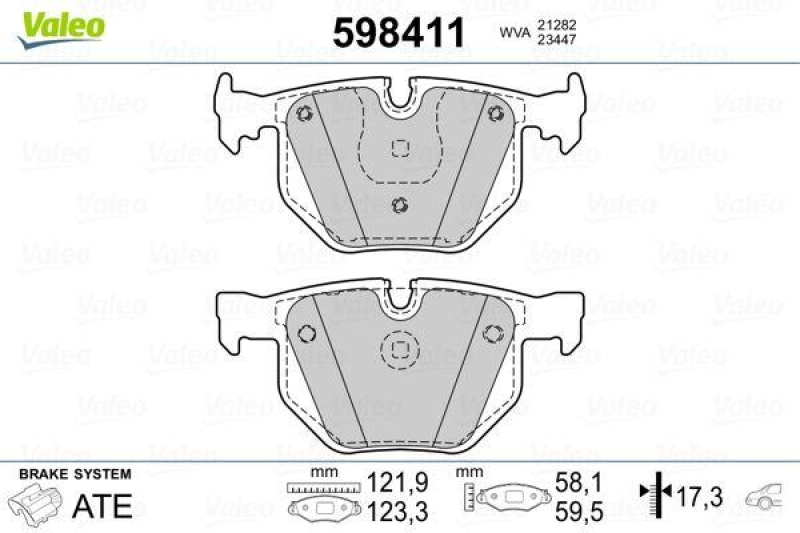 VALEO 598411 SBB-Satz PREMIUM