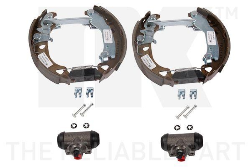 NK 442354702 Bremsensatz, Trommelbremse für FIAT