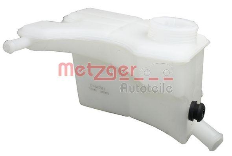 METZGER 2140261 Ausgleichsbehälter, Kühlmittel für FORD OHNE DECKEL, OHNE SENSOR