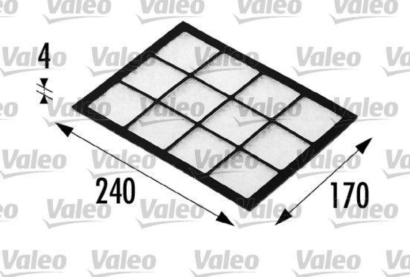 VALEO 698690 Innenraumluftfilter