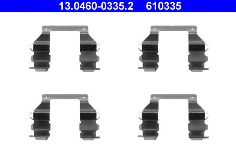 ATE 13.0460-0335.2 Belagsatz Zubehör