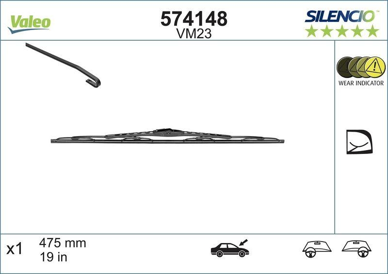 VALEO 574148 Silencio Performance (x1) VM23