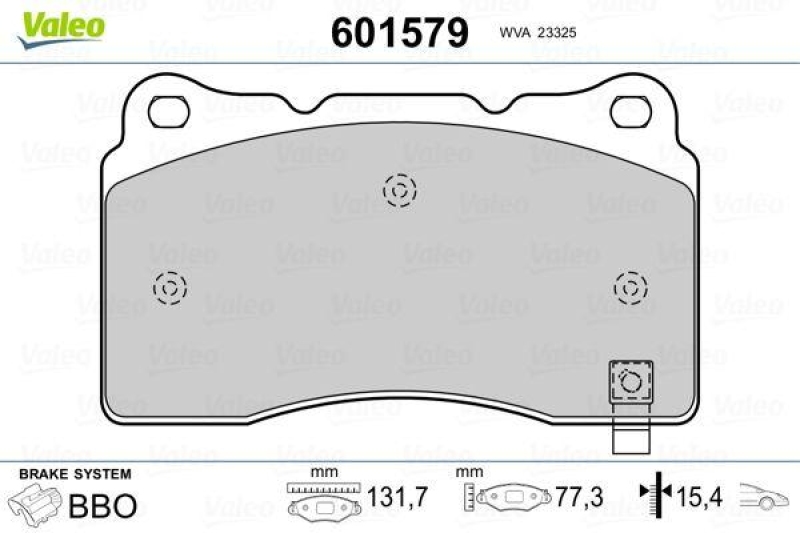 VALEO 601579 SBB-Satz PREMIUM