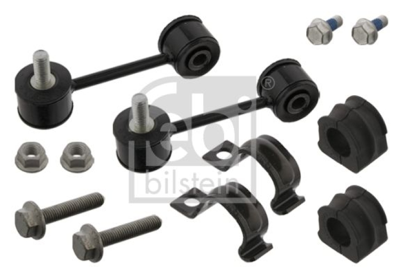 FEBI BILSTEIN 36758 Stabilisatorlagersatz mit Verbindungsstangen für VW-Audi