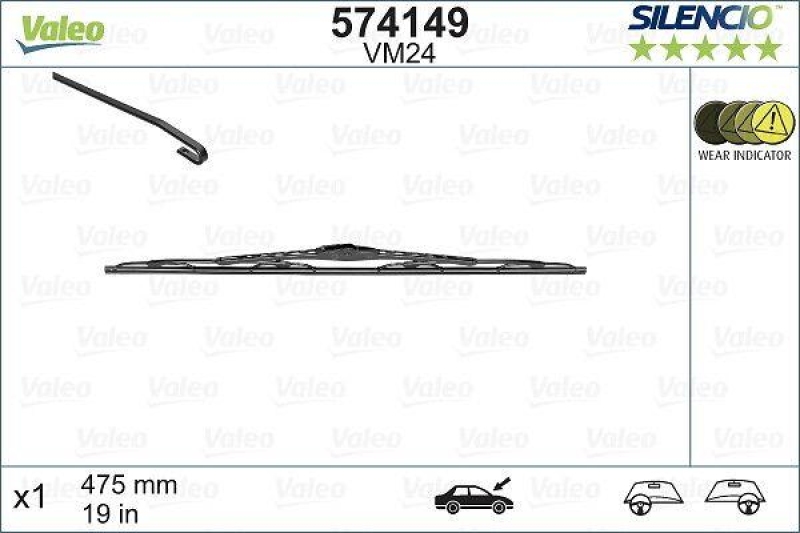 VALEO 574149 Silencio Performance (x1) VM24