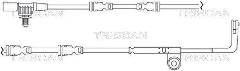 TRISCAN 8115 17008 Warnkontakt für Land Rover