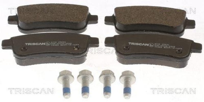 TRISCAN 8110 25034 Bremsbelag Hinten für Renault Megane