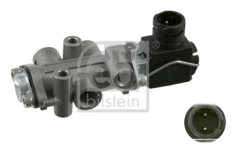 FEBI BILSTEIN 22399 Magnetventil für Splittergetriebe, mit Zentralstecker für DAF