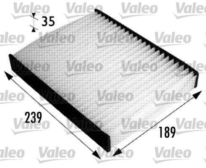 VALEO 698694 Innenraumluftfilter