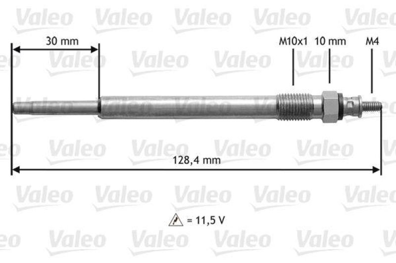 VALEO 345179 Glühkerze MERCEDES Classe A 1,7L