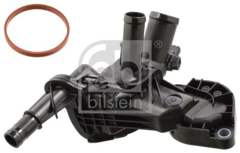 FEBI BILSTEIN 104763 Thermostat mit Gehäuse und Dichtung für Renault