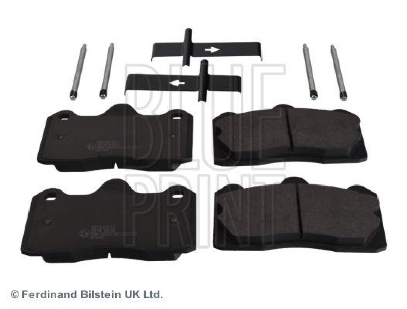 BLUE PRINT ADT342211 Bremsbelagsatz mit Befestigungsmaterial f&uuml;r TOYOTA