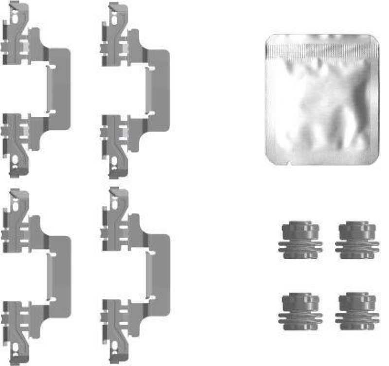 HELLA 8DZ 355 207-201 Zubehörsatz, Scheibenbrem